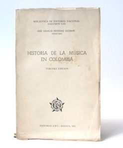 Imágen 1 del libro: Historia de la Música en Colombia - Usado