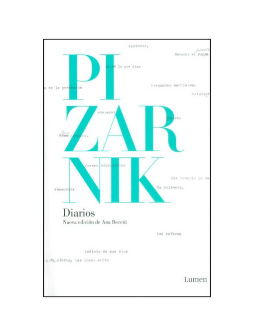 Imágen 1 del libro: Diarios de Alejandra Pizarnik