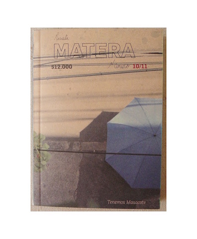 Imágen 1 del libro: Revista Matera No. 10/11 – Tenemos Masacote