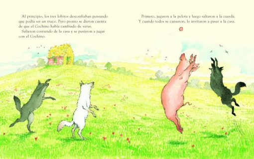 Imágen 2 del libro: Los tres lobitos y el cochino feroz