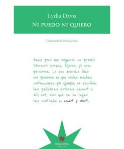 Imágen 1 del libro: Ni puedo ni quiero