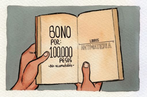 Imágen 1 del libro: Bono Libros Antimateria - 100.000 COP$