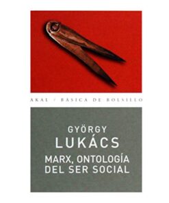 Imágen 1 del libro: Marx, ontología del ser social