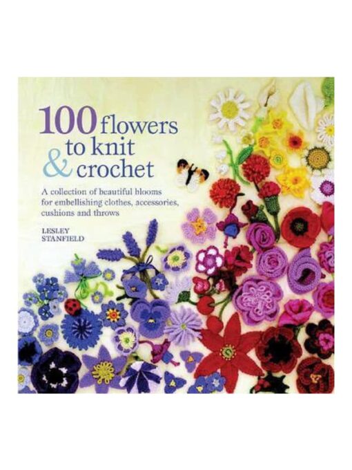 Imágen 1 del libro: 100 flores de punto y gancho