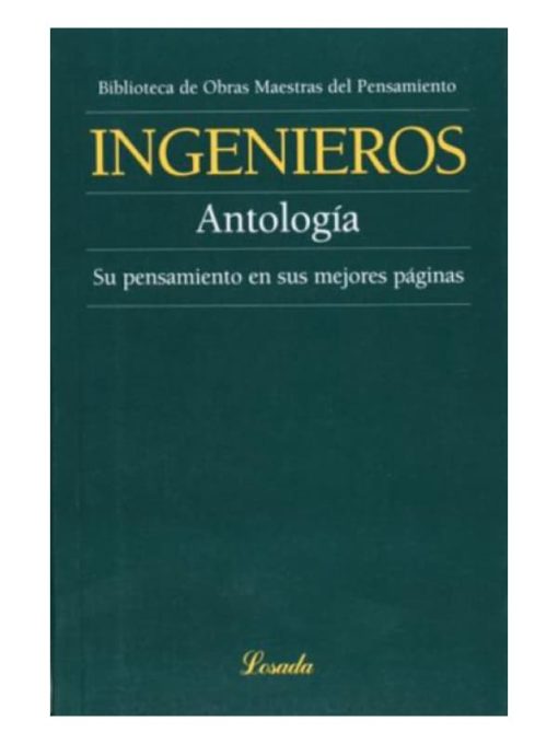 Imágen 1 del libro: Antología Ingenieros