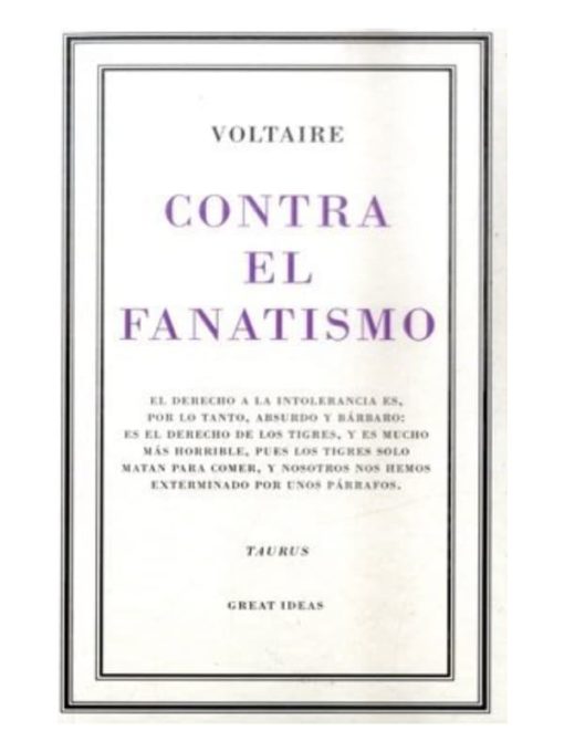 Imágen 1 del libro: Contra el fanatismo