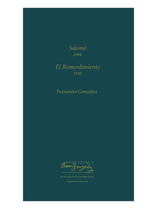 Imágen 1 del libro: Salomé (1984). El remordimiento (1935).