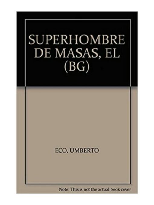 Imágen 1 del libro: El superhombre de masas