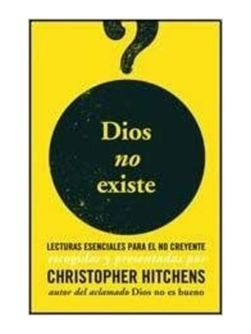 Imágen 1 del libro: Dios no existe