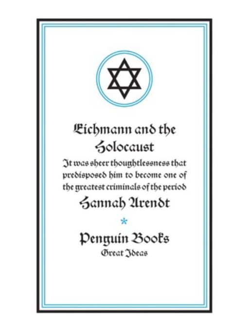 Imágen 1 del libro: Eichmann y el holocausto