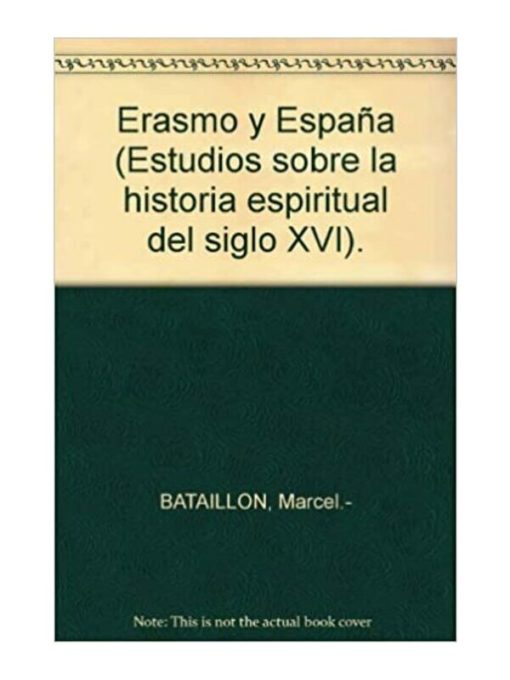 Imágen 1 del libro: Erasmo y España
