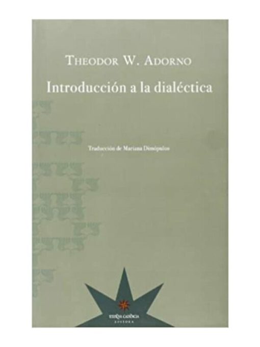 Imágen 1 del libro: Introducción a la dialética