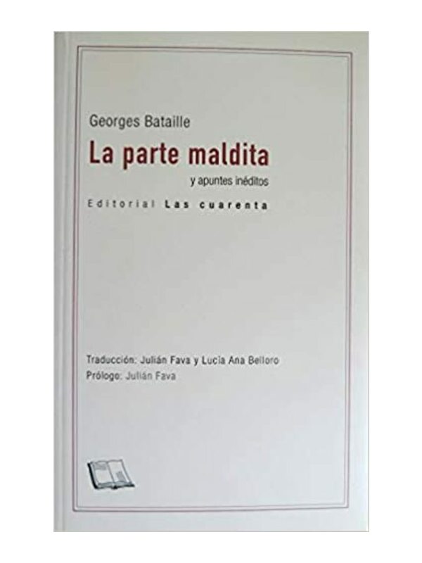 9789872356743-cover Imágen 1 del libro: La parte maldita
