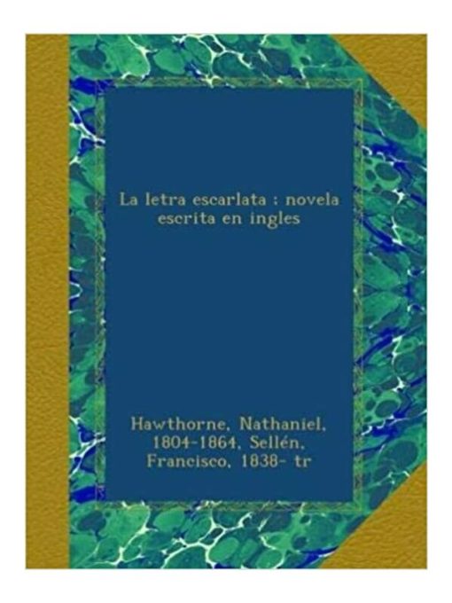 Imágen 1 del libro: La letra escarlata