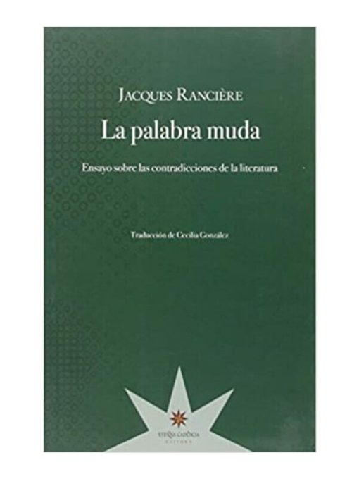 Imágen 1 del libro: La palabra muda