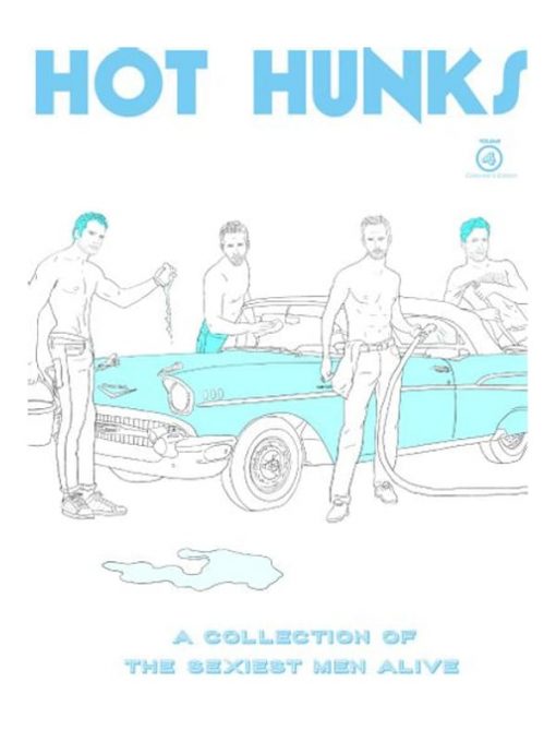 Imágen 1 del libro: Hot hunks. Coloring book for adults and cool kids. Vol. 4