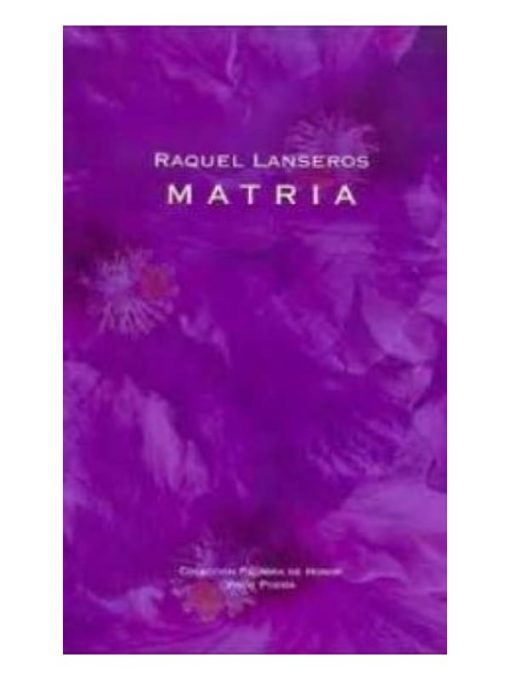 Imágen 1 del libro: Matria