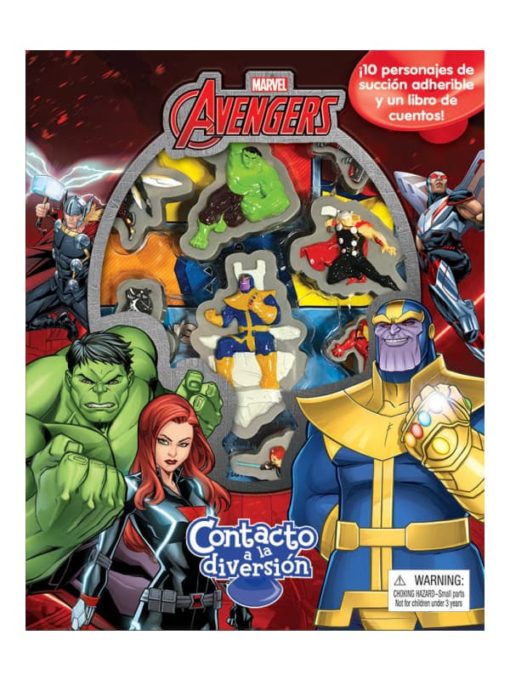 Imágen 1 del libro: Marvel Avengers - Contacto a la diversión