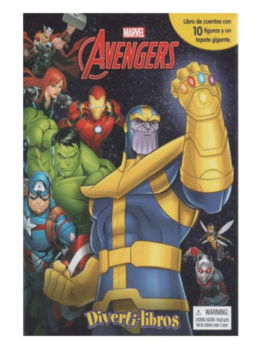 Imágen 1 del libro: Marvel Avengers - Diverti-libros