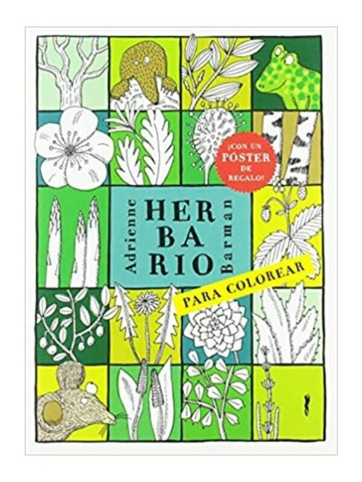 Imágen 1 del libro: Herbaria para colorear