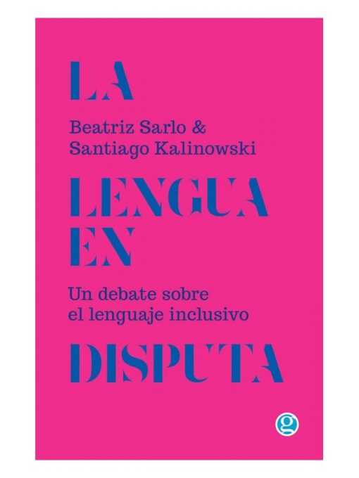 Imágen 1 del libro: La lengua en disputa