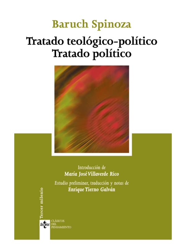 9788430949953-cover Imágen 1 del libro: Tratado teológico-político, tratado político