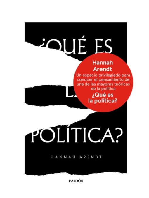 Imágen 1 del libro: ¿Qué es la política?