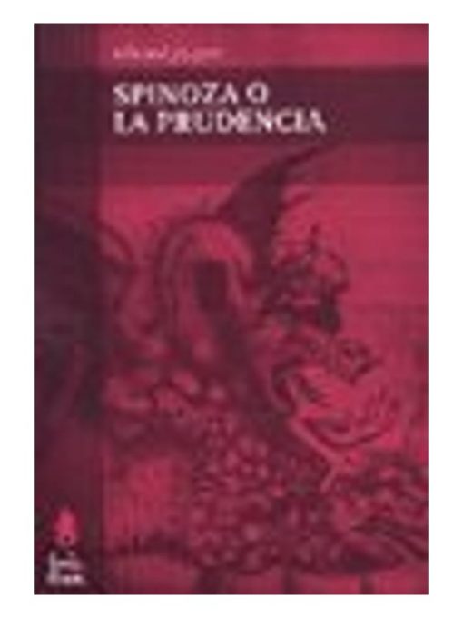 Imágen 1 del libro: Spinoza o la prudencia