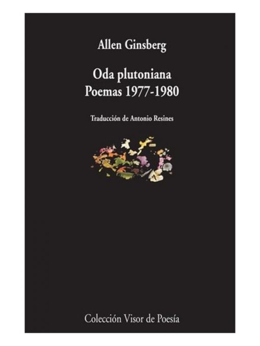 Imágen 1 del libro: Oda plutoniana. Poemas 1977- 1980