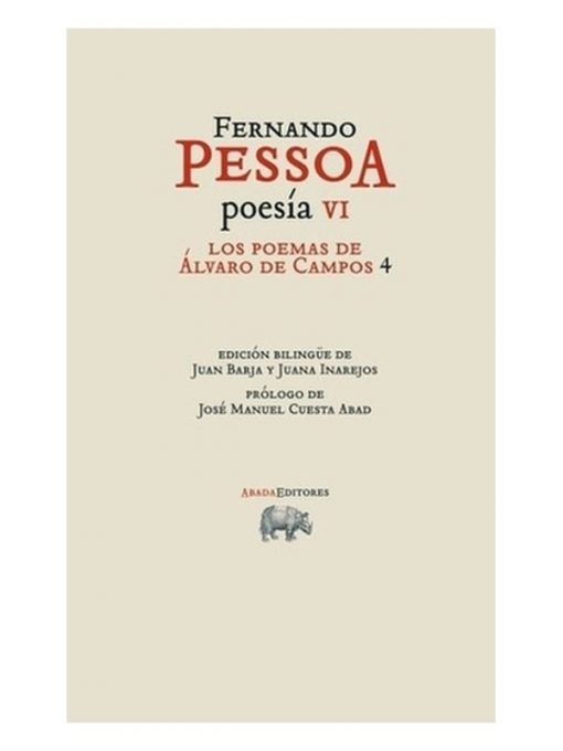 Imágen 1 del libro: Poesía V. Los poemas de Álvaro de Campos 3