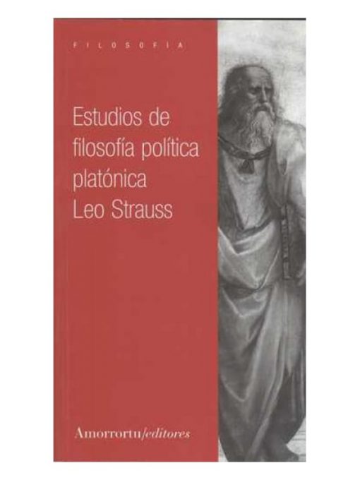 Imágen 1 del libro: Estudios de filosofía política platónica