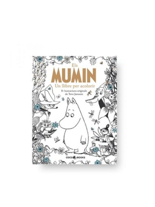 Imágen 1 del libro: Los mumin. un libro para colorear