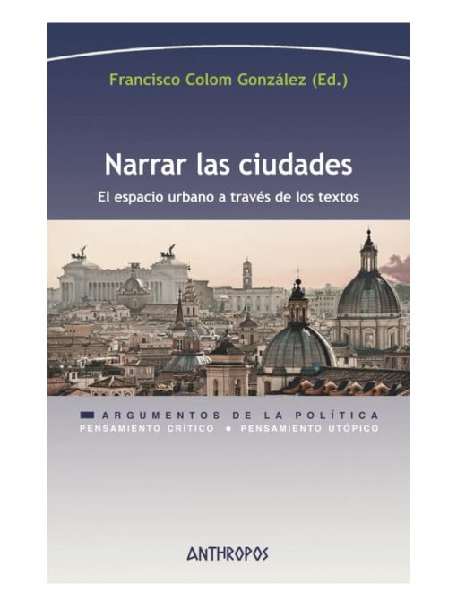 Imágen 1 del libro: Narrar las ciudades