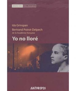 Imágen 1 del libro: Yo no lloré