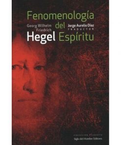 Imágen 1 del libro: Fenomenología del Espíritu