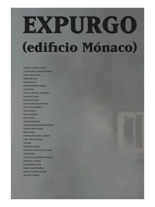 Imágen 1 del libro: Expurgo (edificio Mónaco)