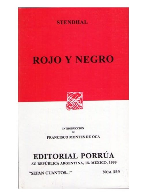Imágen 1 del libro: Rojo y Negro - Usado