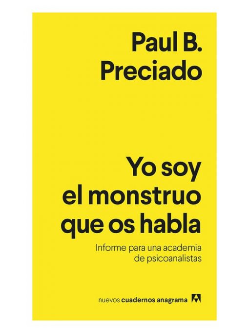 Imágen 1 del libro: Yo soy el monstruo que os habla