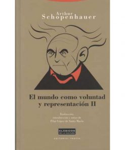 Imágen 1 del libro: El mundo como voluntad y representación II