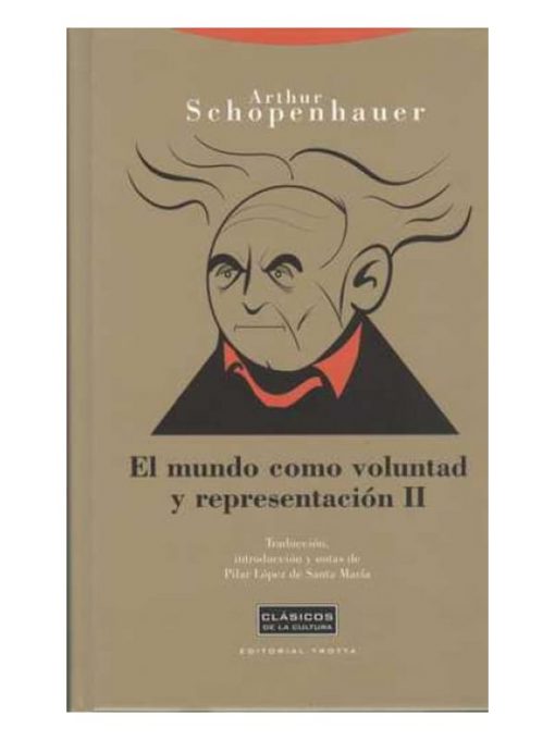 Imágen 1 del libro: El mundo como voluntad y representación II