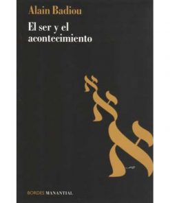 Imágen 1 del libro: El ser y el acontecimiento