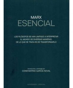 Imágen 1 del libro: Marx esencial. Antología.