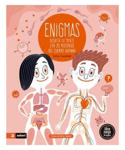 Imágen 1 del libro: Enigmas. Desafía tu mente con 25 misterios del cuerpo humano