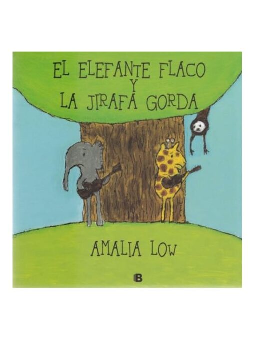 Imágen 1 del libro: El elefante flaco y la jirafa gorda